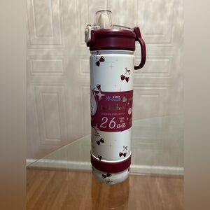 Beautiful NEW Manna Push 26 OZ Stainless Steel Bottle w/ Handle Light